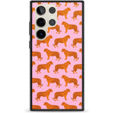 Tigers on Pink Pattern