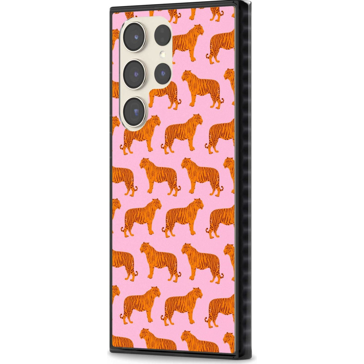 Tigers on Pink Pattern