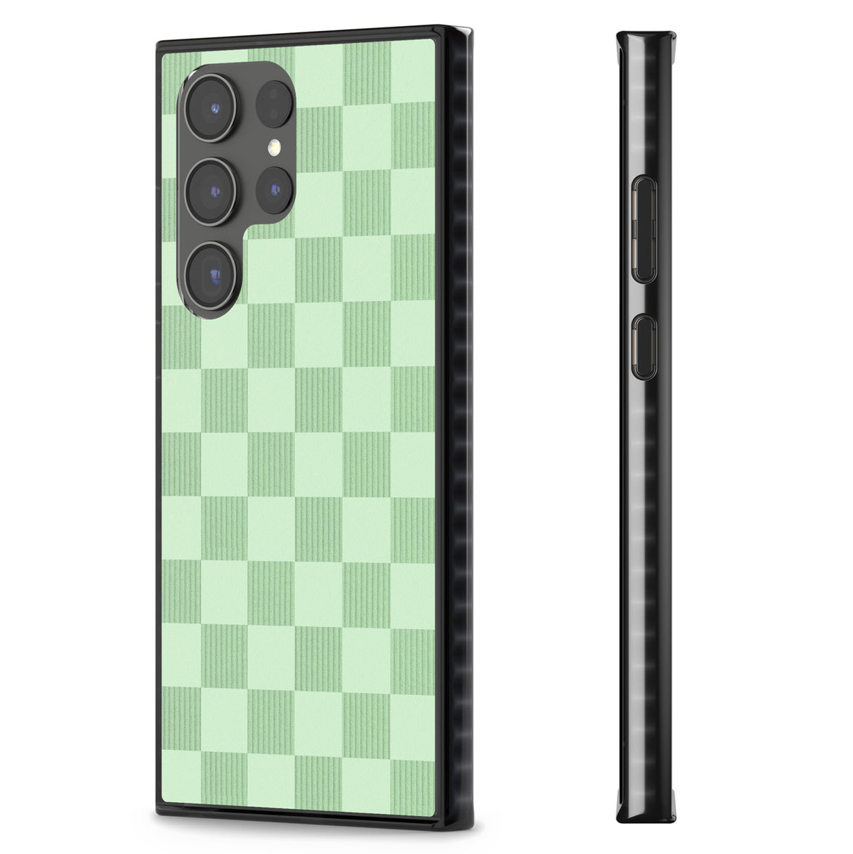SEAFOAM CHECKERED Impact Phone Case for Samsung Galaxy S24 Ultra , Samsung Galaxy S23 Ultra, Samsung Galaxy S22 Ultra