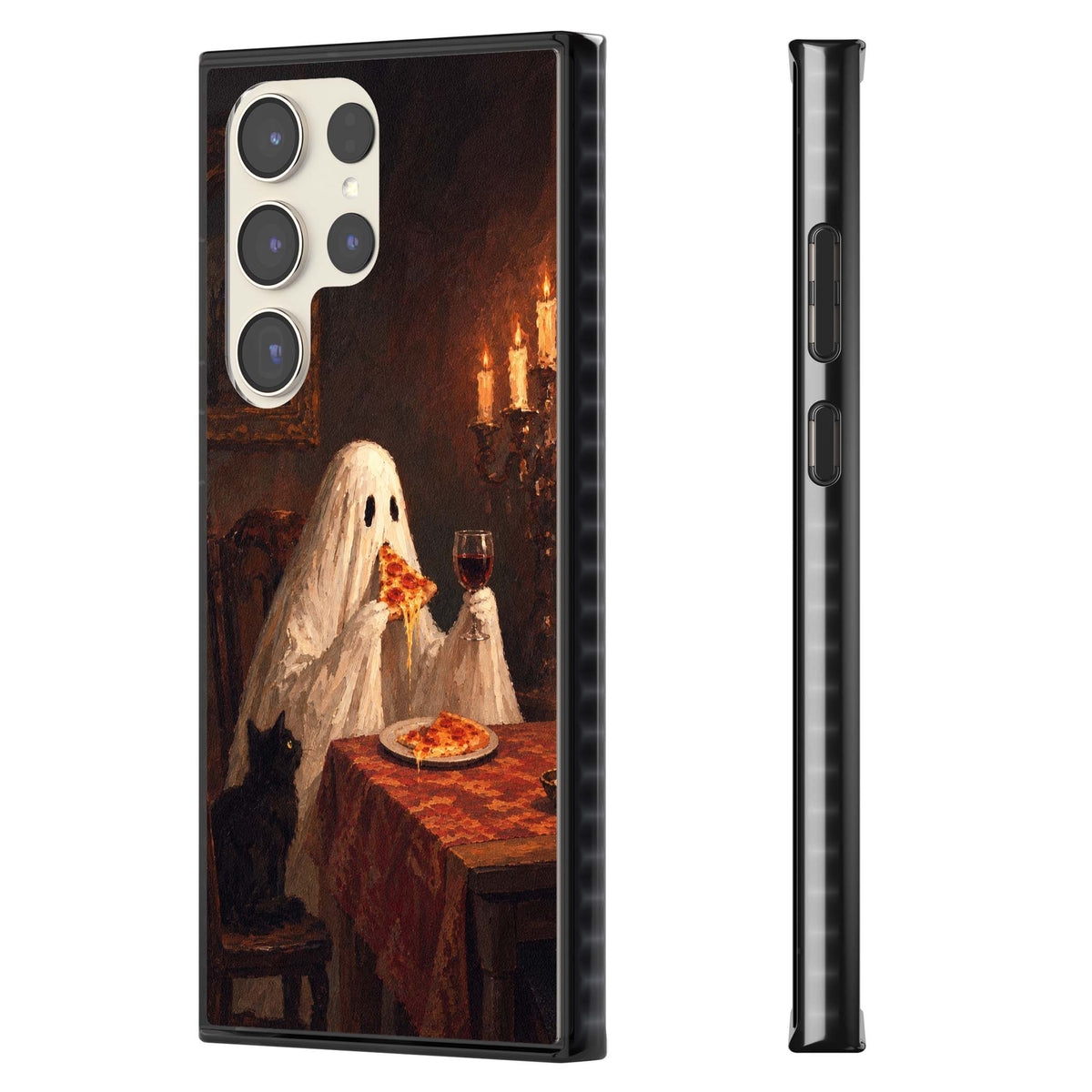 Lonely Night In art iPhone case | Black Impact case for Samsung Galaxy S24 Ultra, Samsung Galaxy S23 Ultra, Samsung Galaxy S22 Ultra