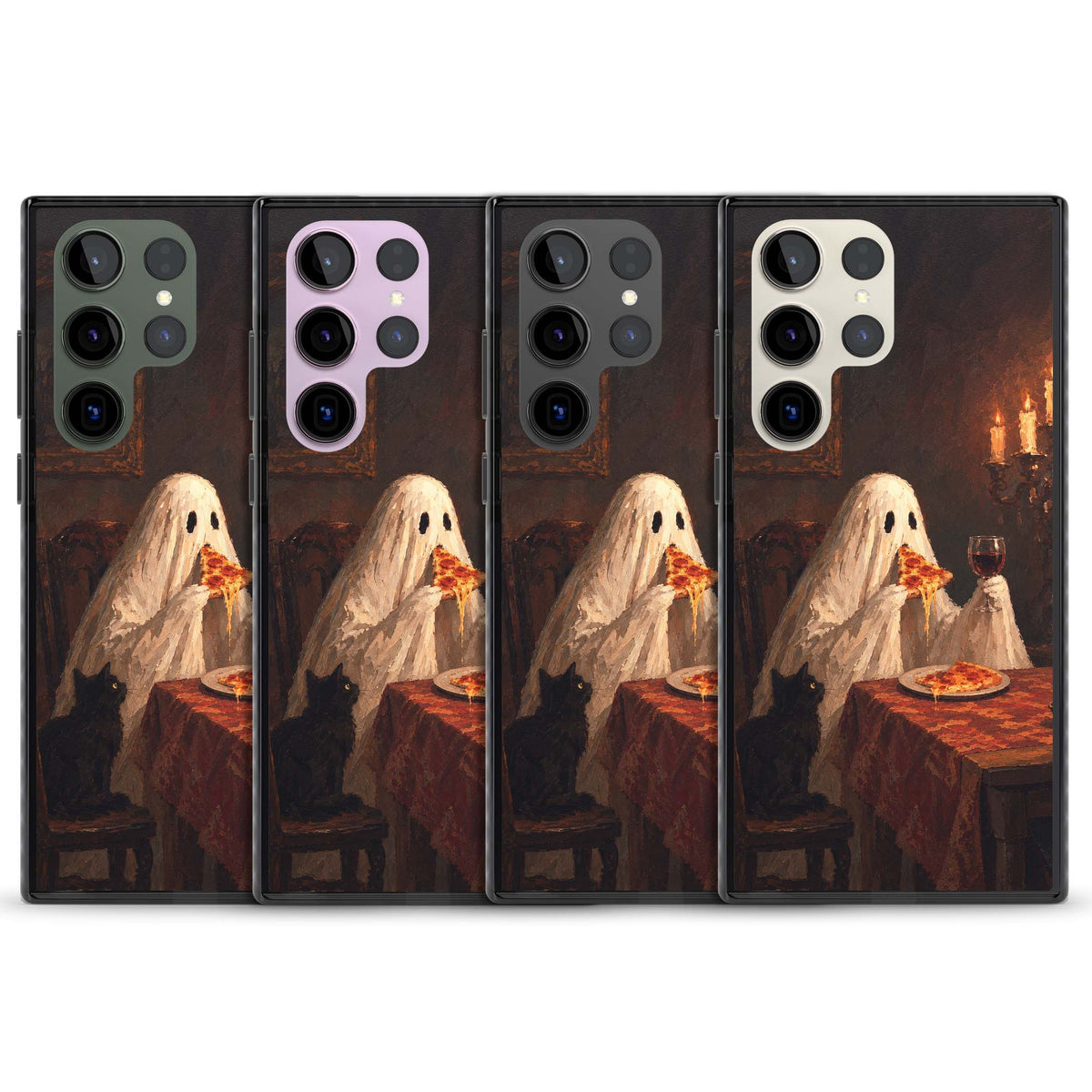 Lonely Night In art iPhone case | Black Impact case for Samsung Galaxy S24 Ultra, Samsung Galaxy S23 Ultra, Samsung Galaxy S22 Ultra