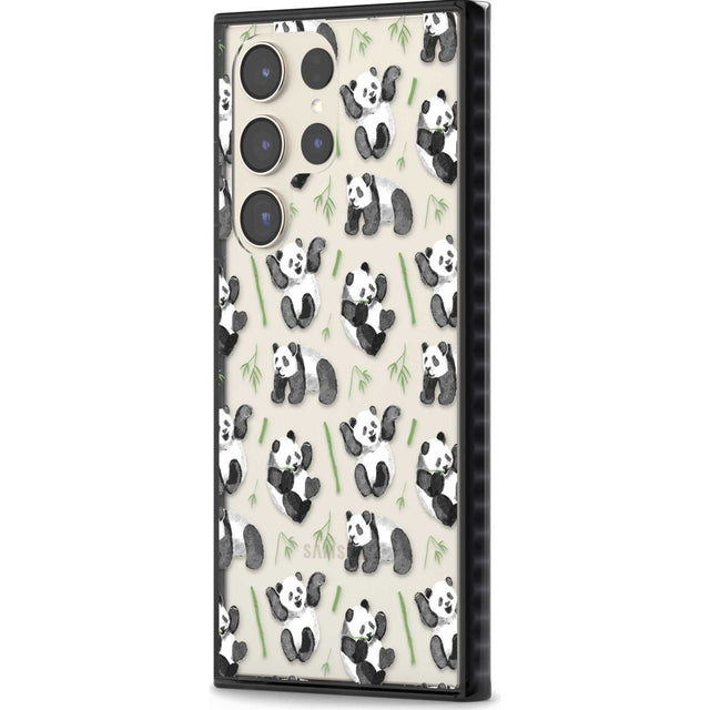 Watercolour Panda Pattern