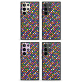 Multicolour Polka-dot Fiesta (Purple) Impact Phone Case for Samsung Galaxy S24 Ultra , Samsung Galaxy S23 Ultra, Samsung Galaxy S22 Ultra