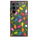 Festive Lights Pattern Impact Phone Case for Samsung Galaxy S24 Ultra , Samsung Galaxy S23 Ultra, Samsung Galaxy S22 Ultra