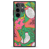 Psychedelic Salad Impact Phone Case for Samsung Galaxy S24 Ultra , Samsung Galaxy S23 Ultra, Samsung Galaxy S22 Ultra