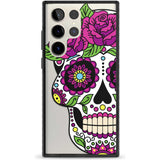 Purple Floral Sugar Skull