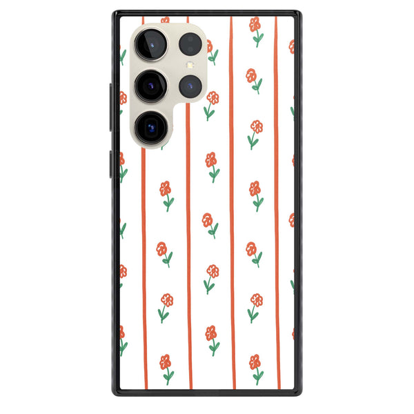 Minimal Floral Stripe
