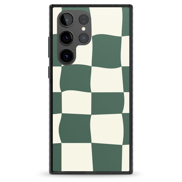 Matcha Wavy Check