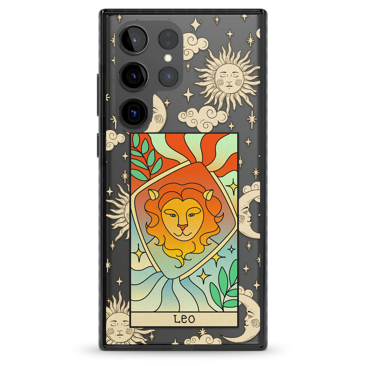 Celestial Zodiac - Leo Impact Phone Case for Samsung Galaxy S24 Ultra , Samsung Galaxy S23 Ultra, Samsung Galaxy S22 Ultra