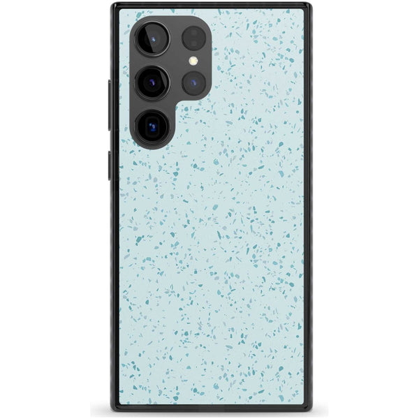 Light Blue Terrazzo Pattern