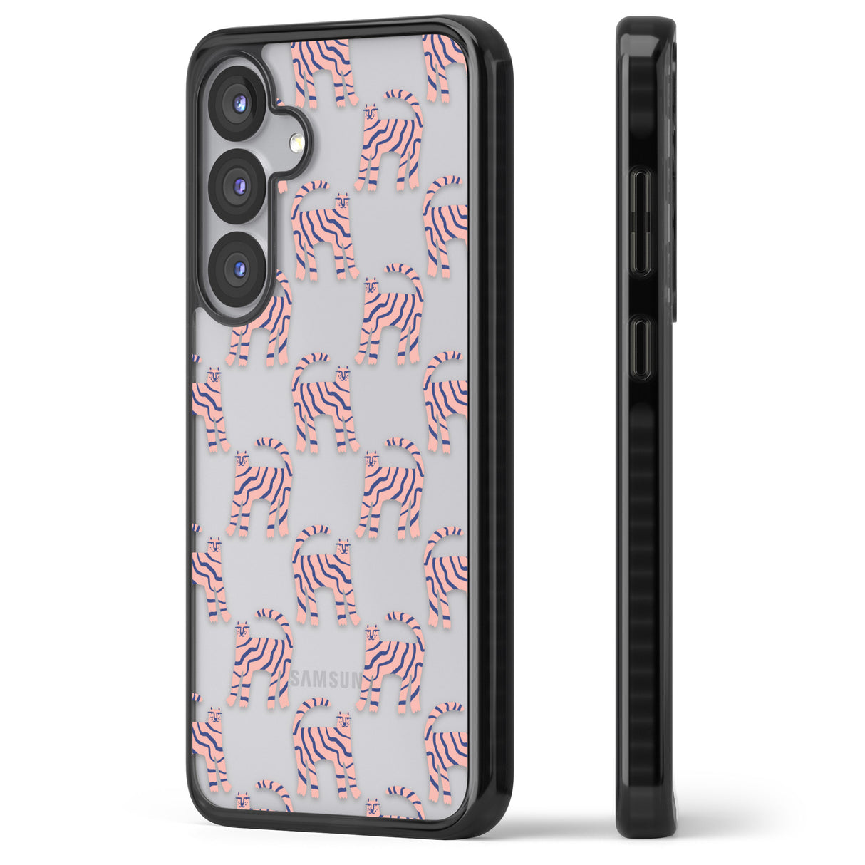 Pink and Blue Cat Pattern