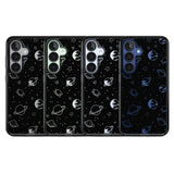 Cosmic Outer Space Design Clear on Black