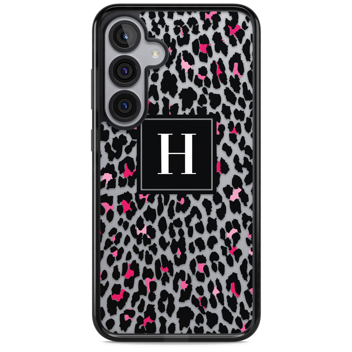 Personalised Pink Monogram Leopard Spots