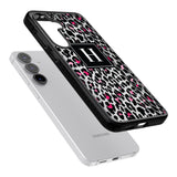 Personalised Pink Monogram Leopard Spots