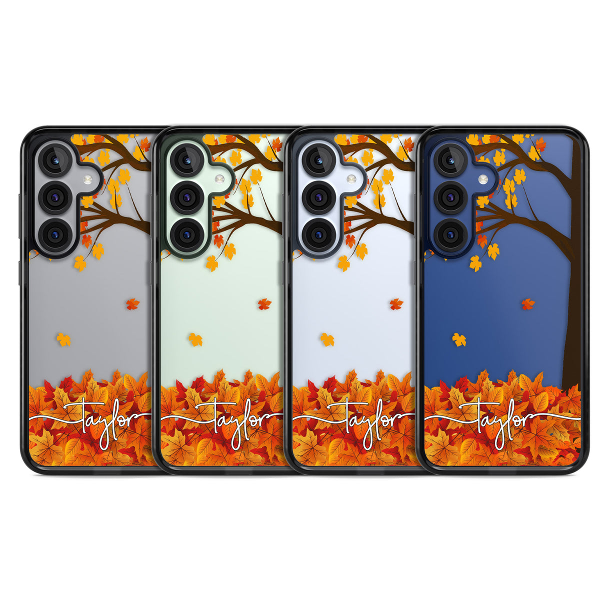 Personalised Autumn Leaves