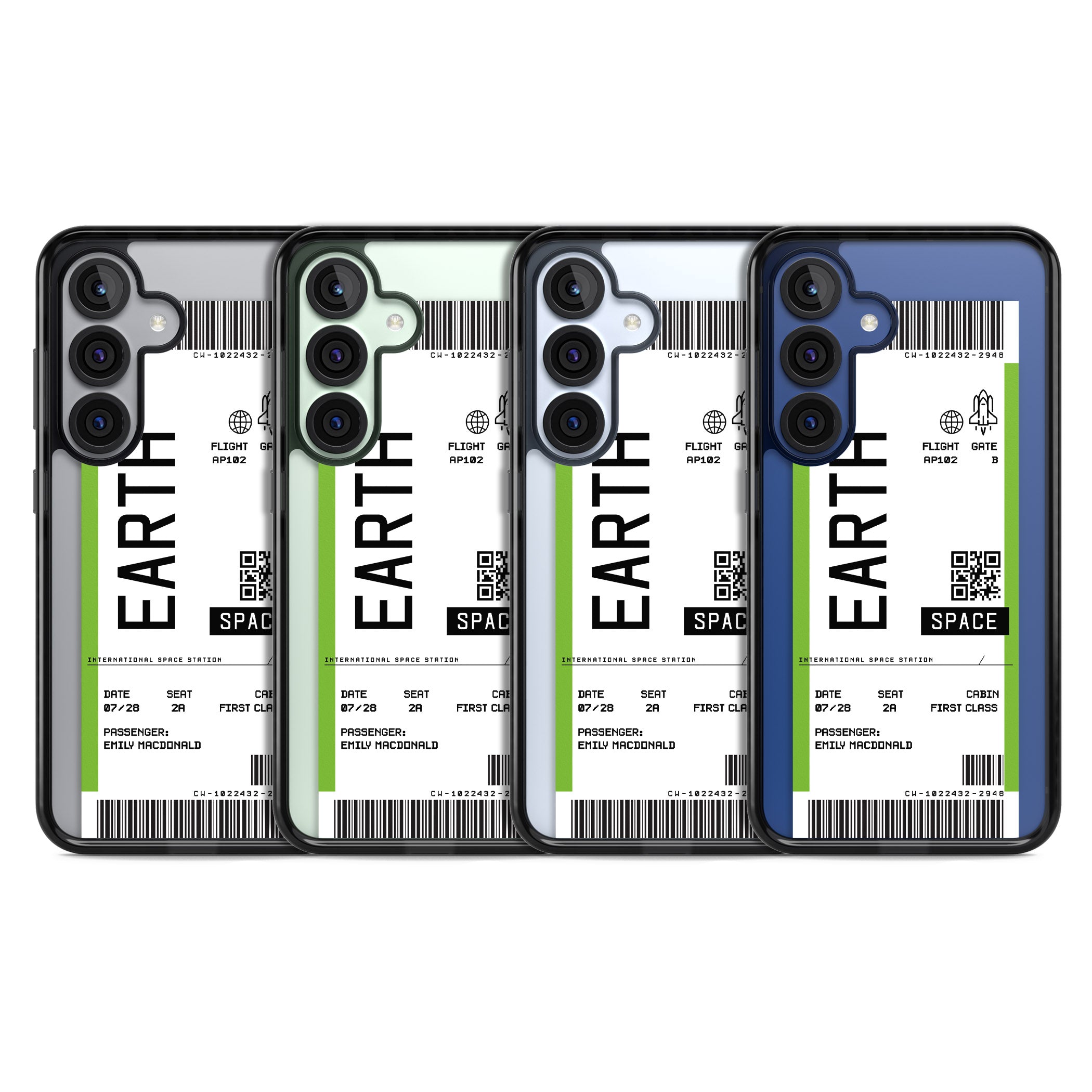 Personalised Earth Travel Ticket