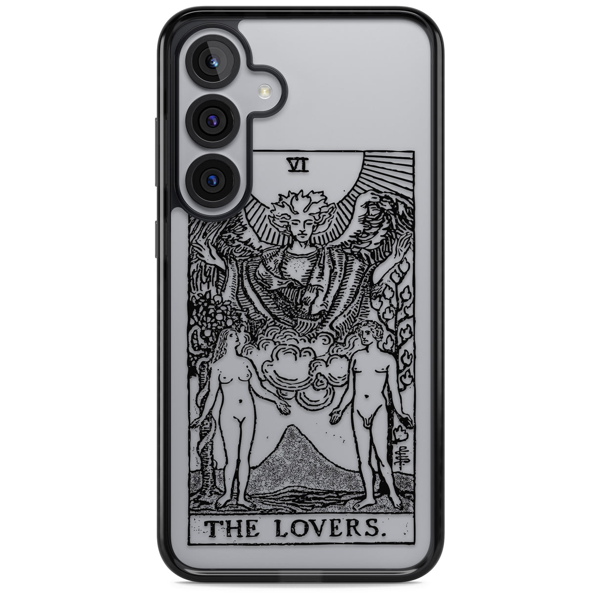 Personalised The Lovers Tarot Card - Transparent