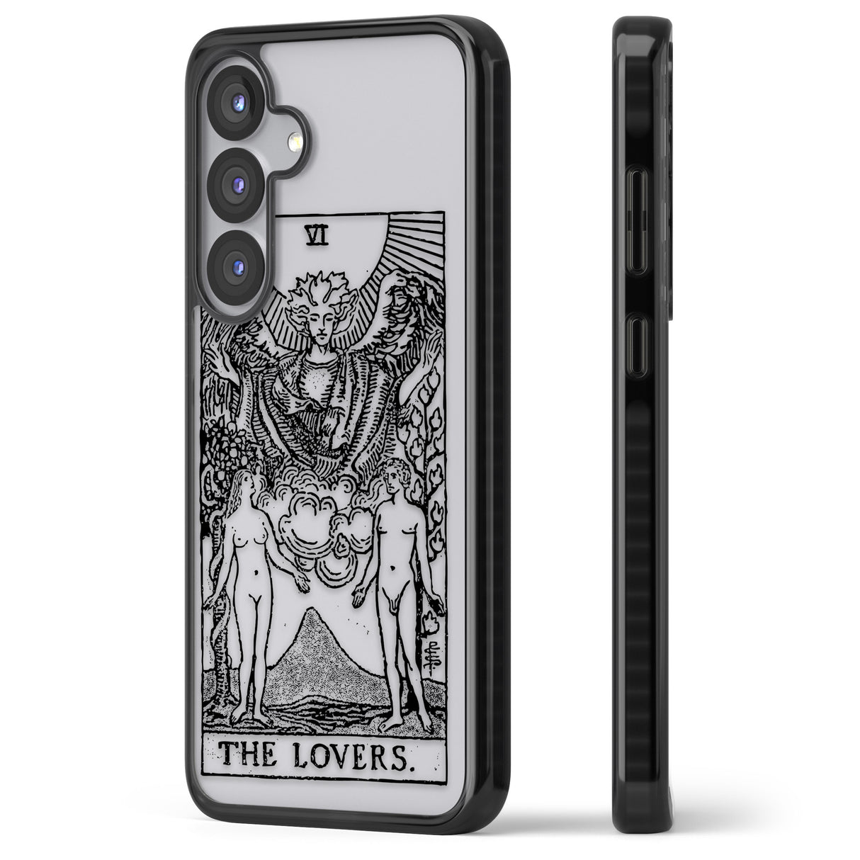 Personalised The Lovers Tarot Card - Transparent