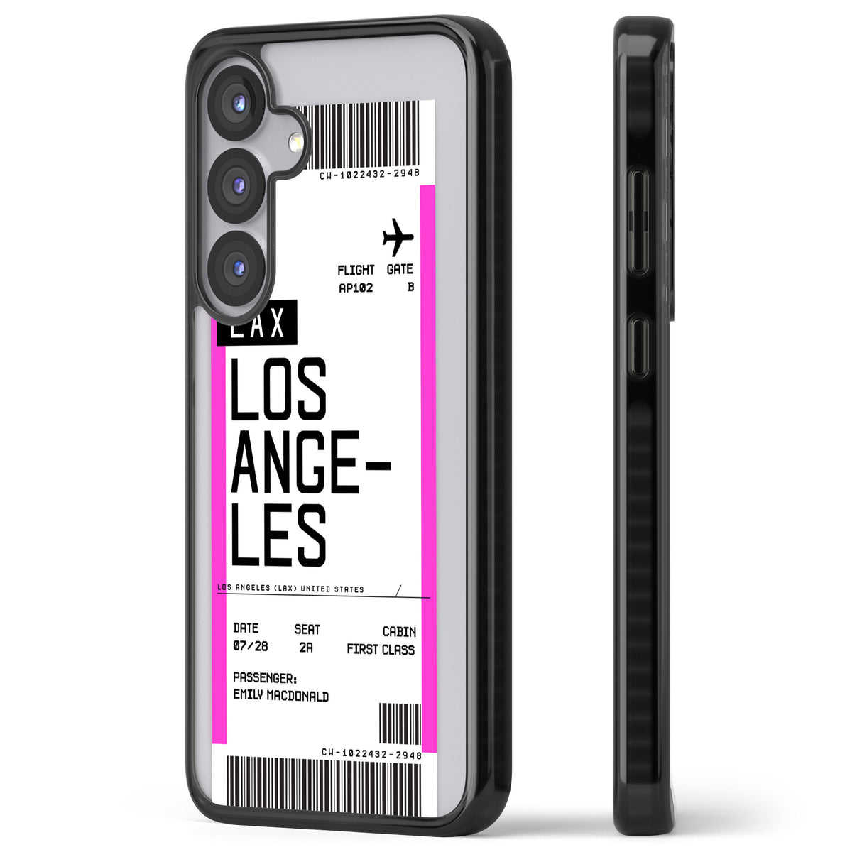 Personalised Los Angeles Boarding Pass