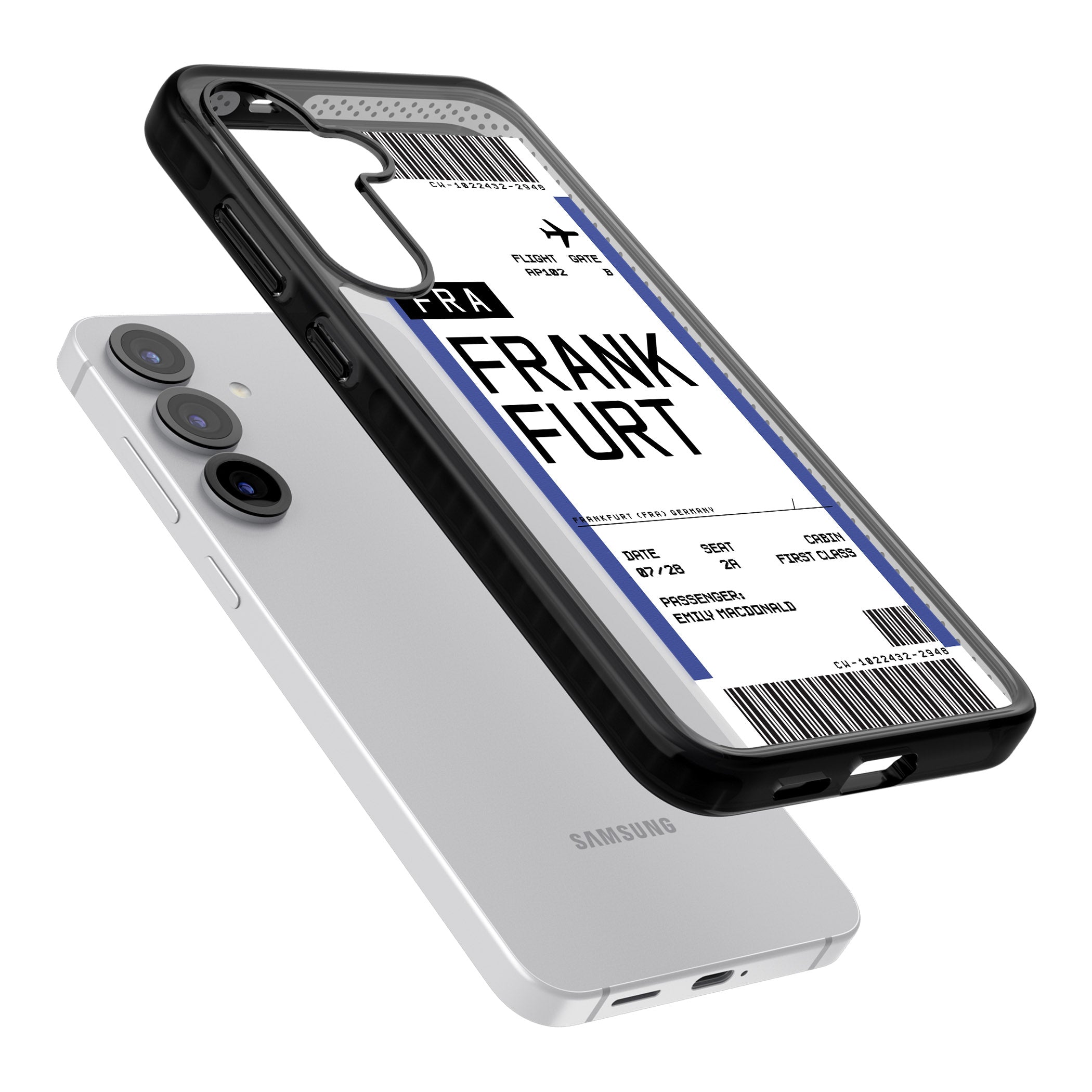 Personalised Frankfurt Boarding Pass