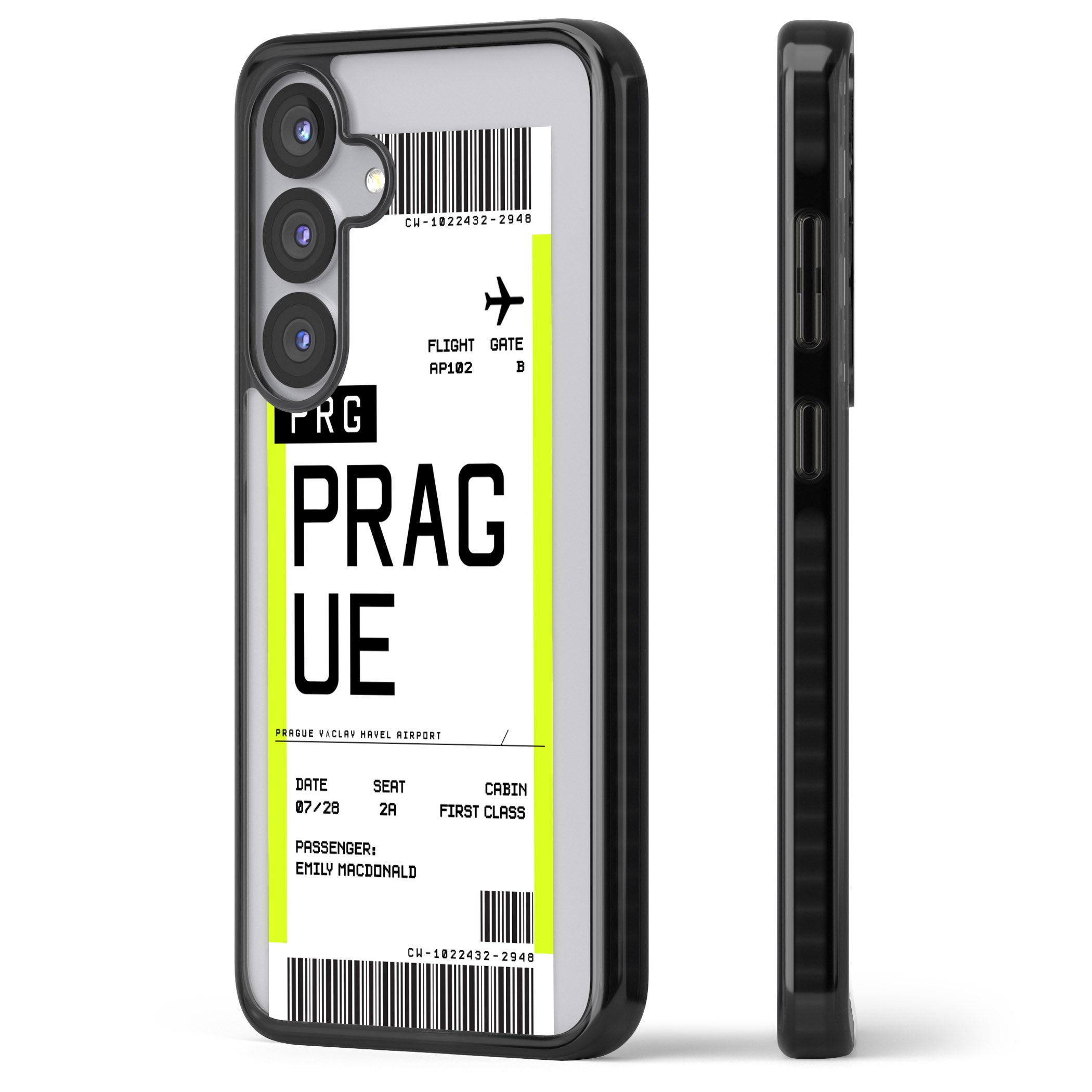 Personalised Prague Boarding Pass