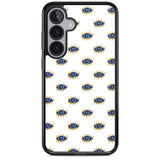 Gold Eyes Psychedelic Eyes Pattern
