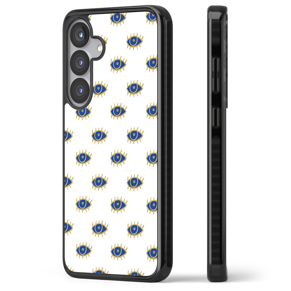 Gold Eyes Psychedelic Eyes Pattern