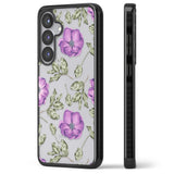 Purple Blossoms Transparent Floral
