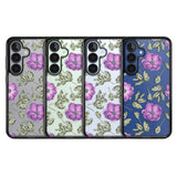 Purple Blossoms Transparent Floral