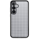 Simplistic Large Grid Pattern White (Transparent)