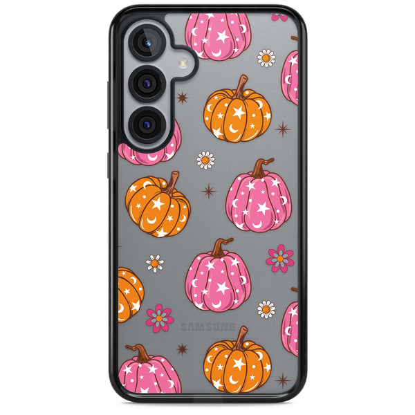Flowers & Starfall Pumpkins Pattern