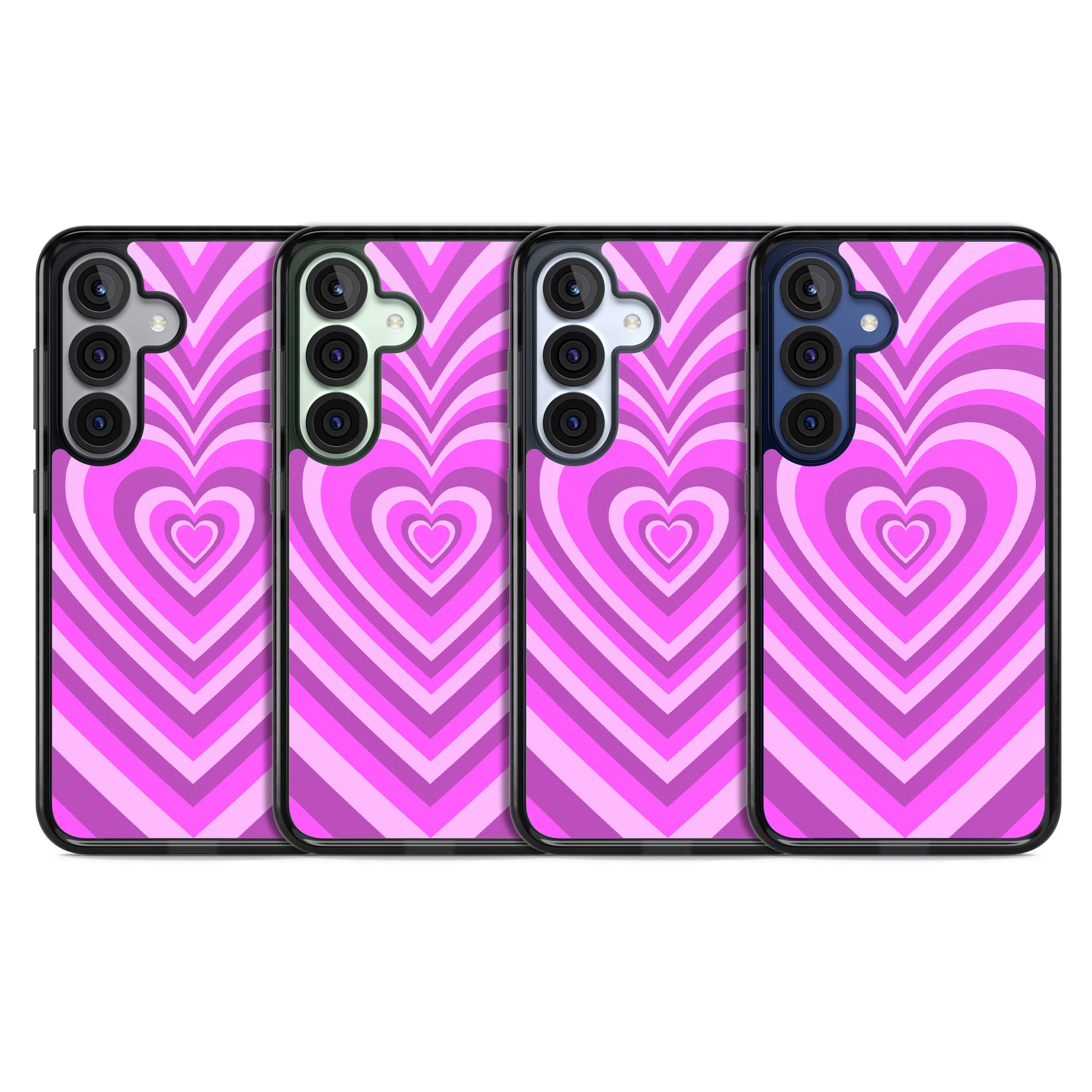 Pink Heart Illusion