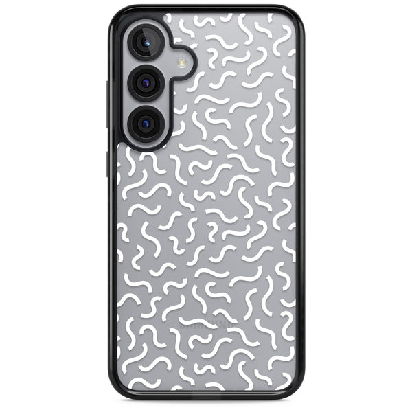 Black & White Wavy Pattern