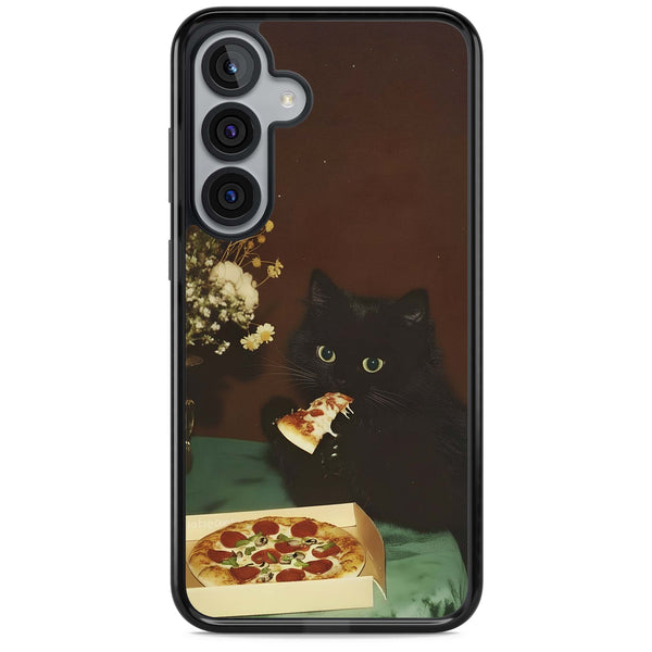Late Night Snack Cat