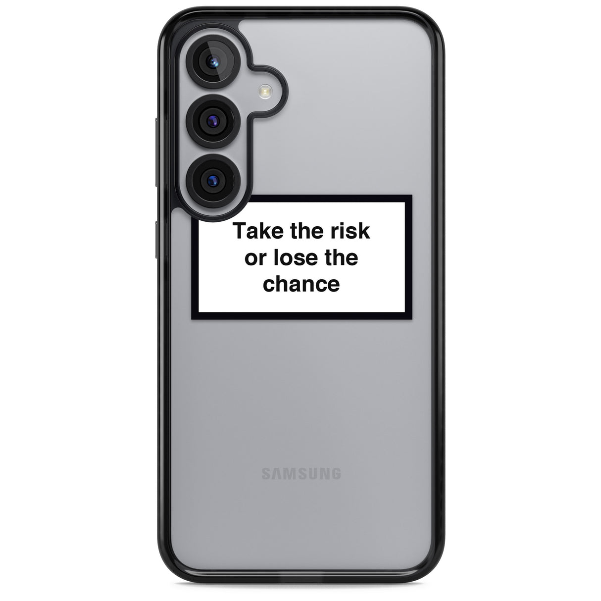 Take the risk or lose the chance