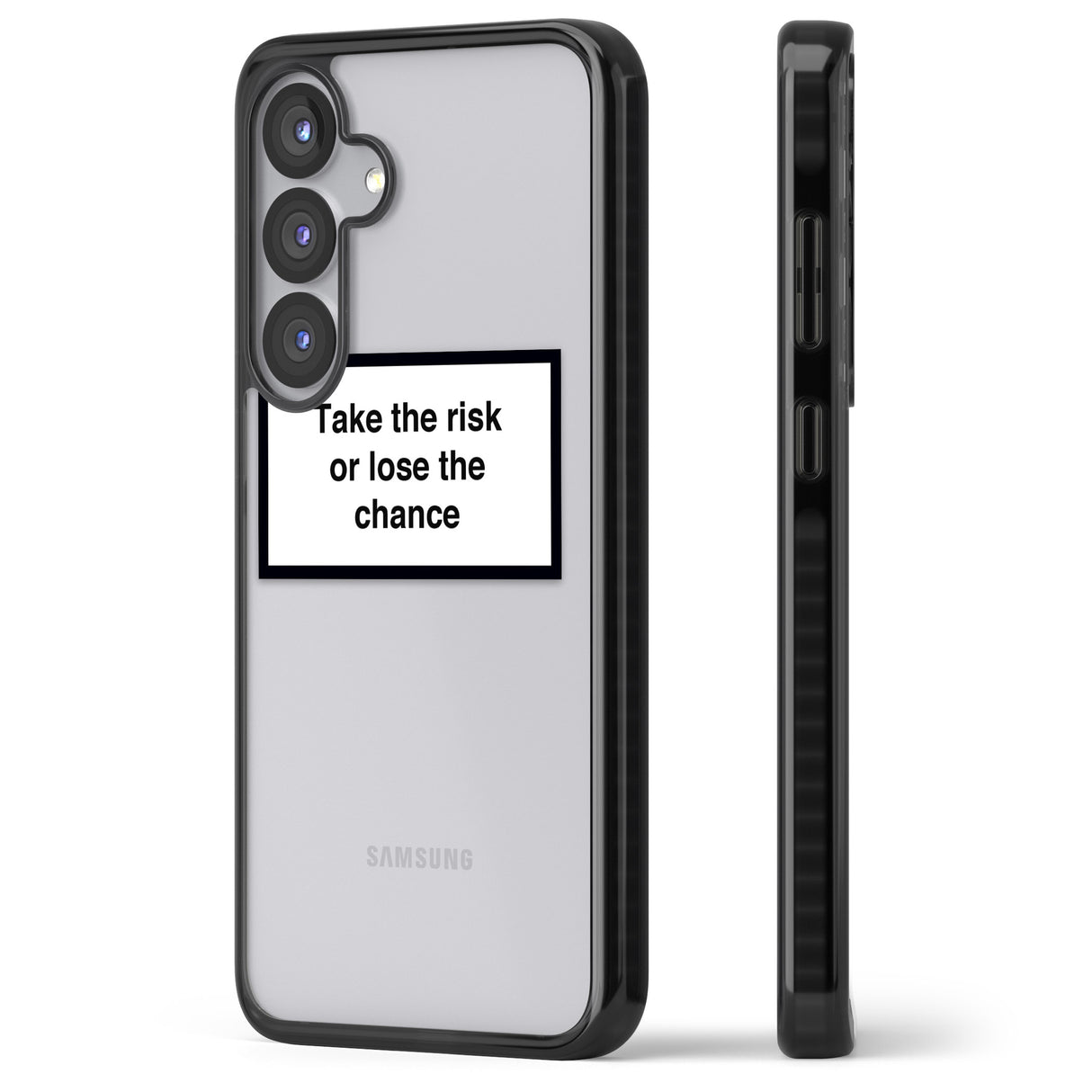 Take the risk or lose the chance