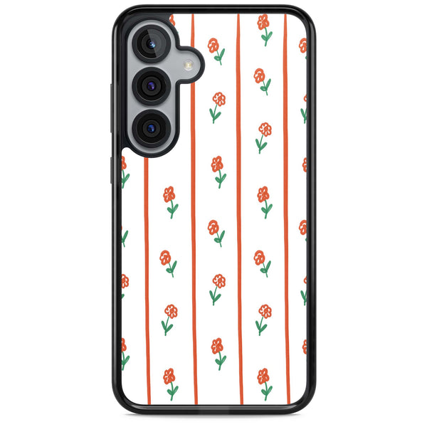 Minimal Floral Stripe