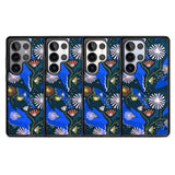 Dark Botanicals Abstract Pattern
