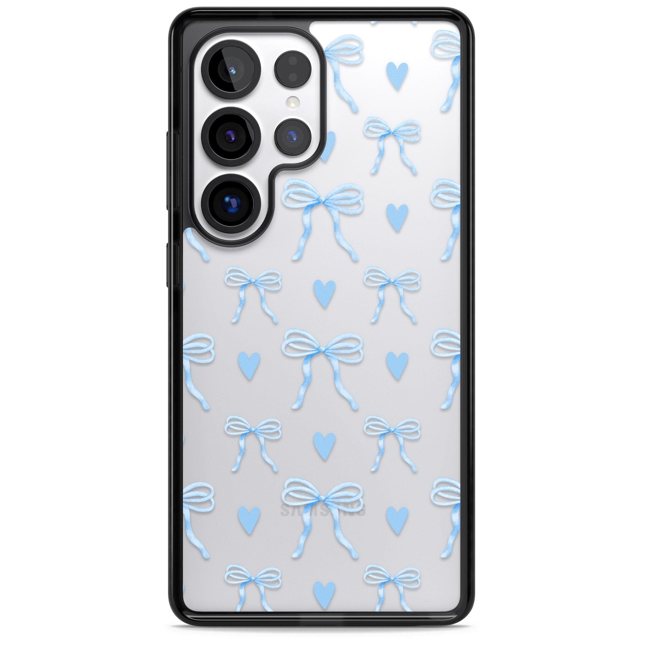 Blue Bows & Hearts