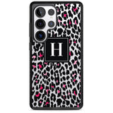 Personalised Pink Monogram Leopard Spots