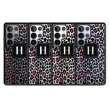 Personalised Pink Monogram Leopard Spots