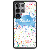 Personalised Rainbow Paint Splatter