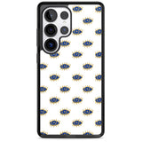 Gold Eyes Psychedelic Eyes Pattern