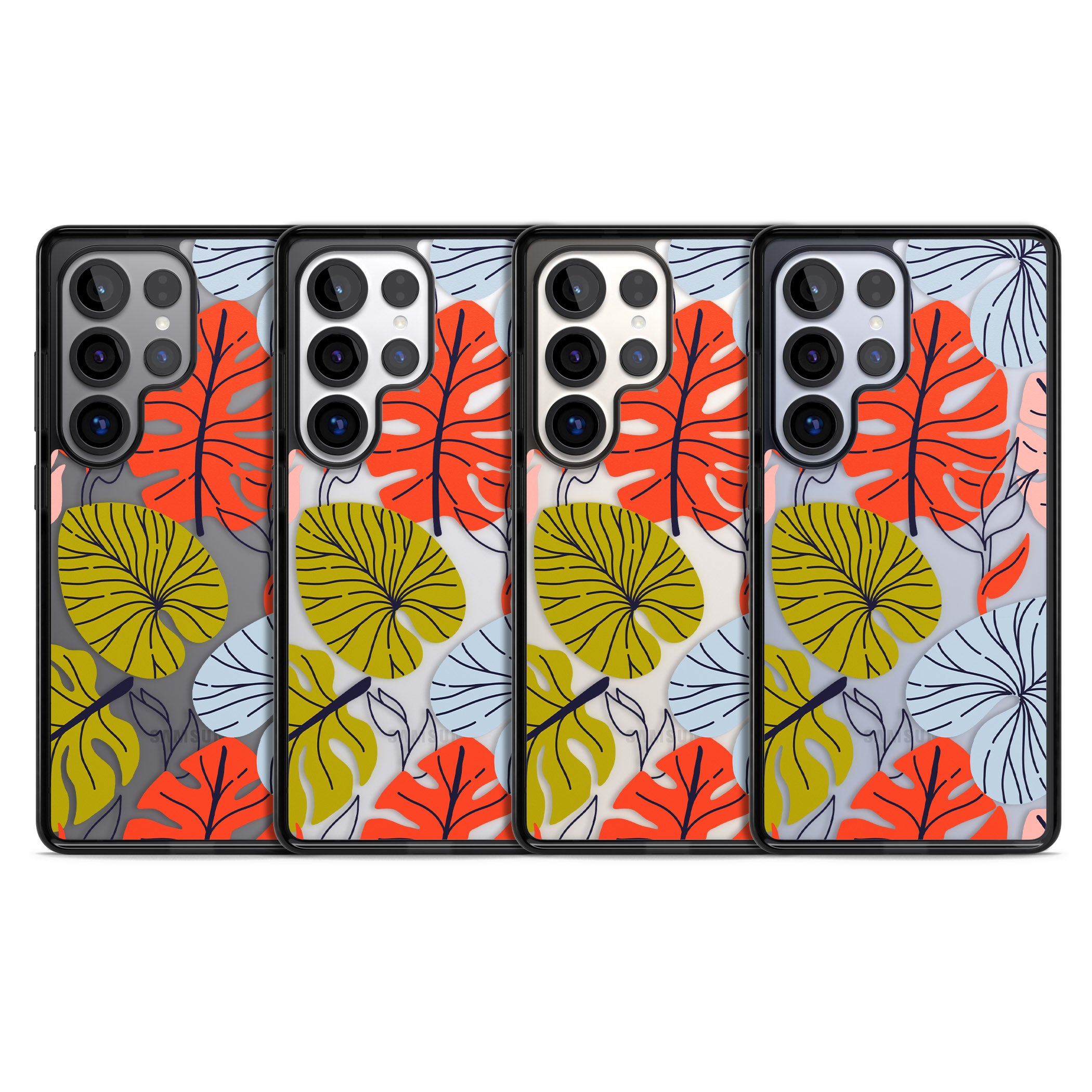 Retro Leaves