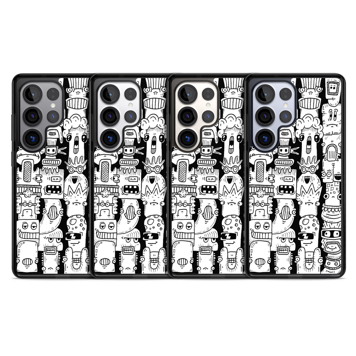 Monochrome Heads