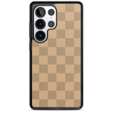 BEIGE CHECKERED