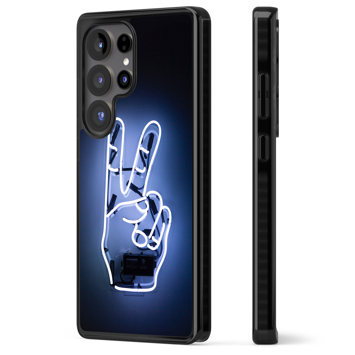 Peace Sign Hand Neon Sign