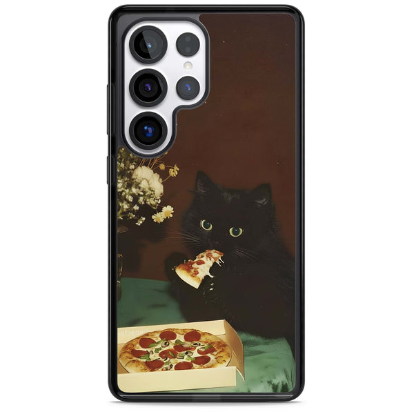 Late Night Snack Cat