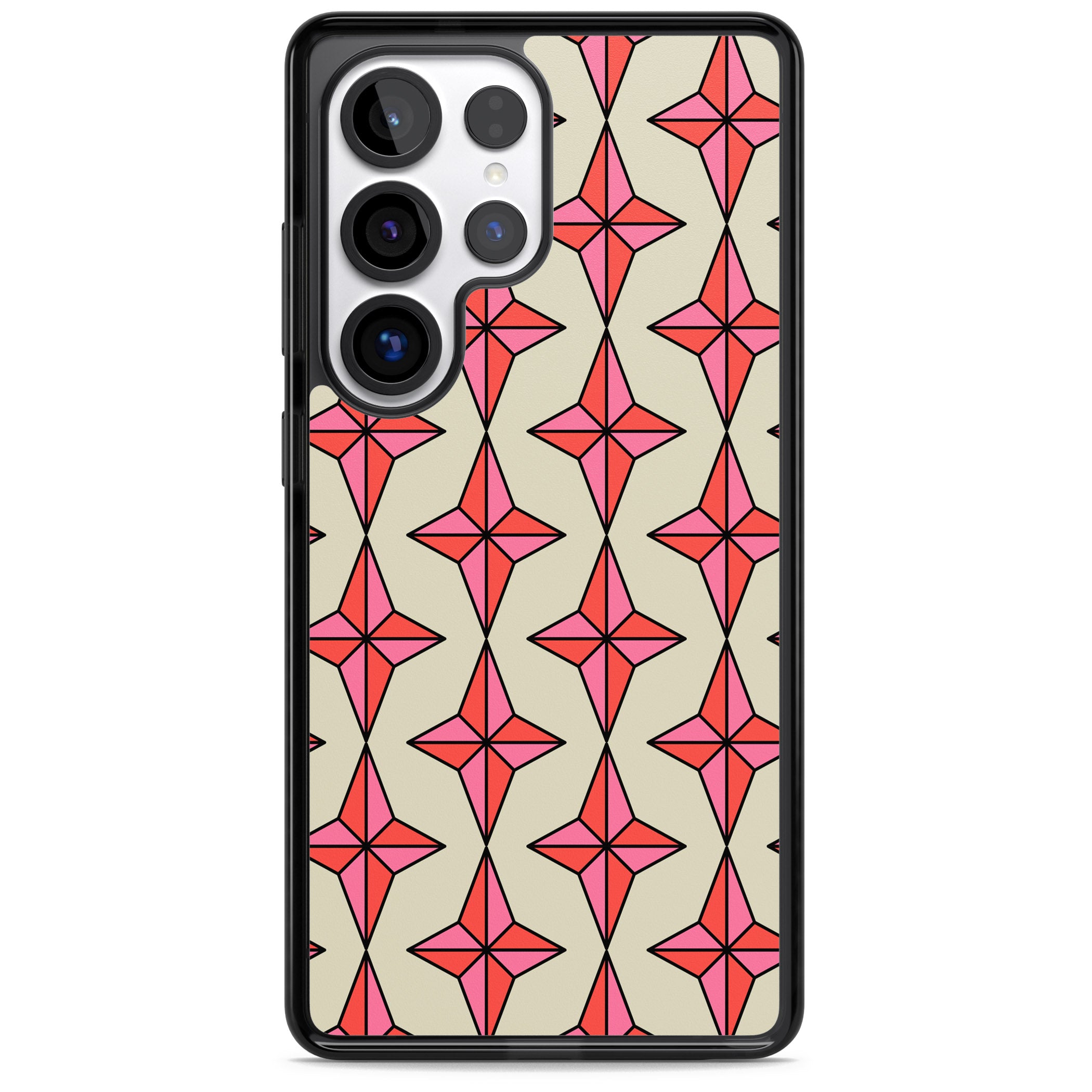Rose Stars Pattern