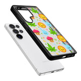 Kawaii Weed Pattern